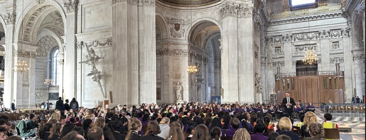London Diocesan Board for Schools Service at St Paul's Cathedral